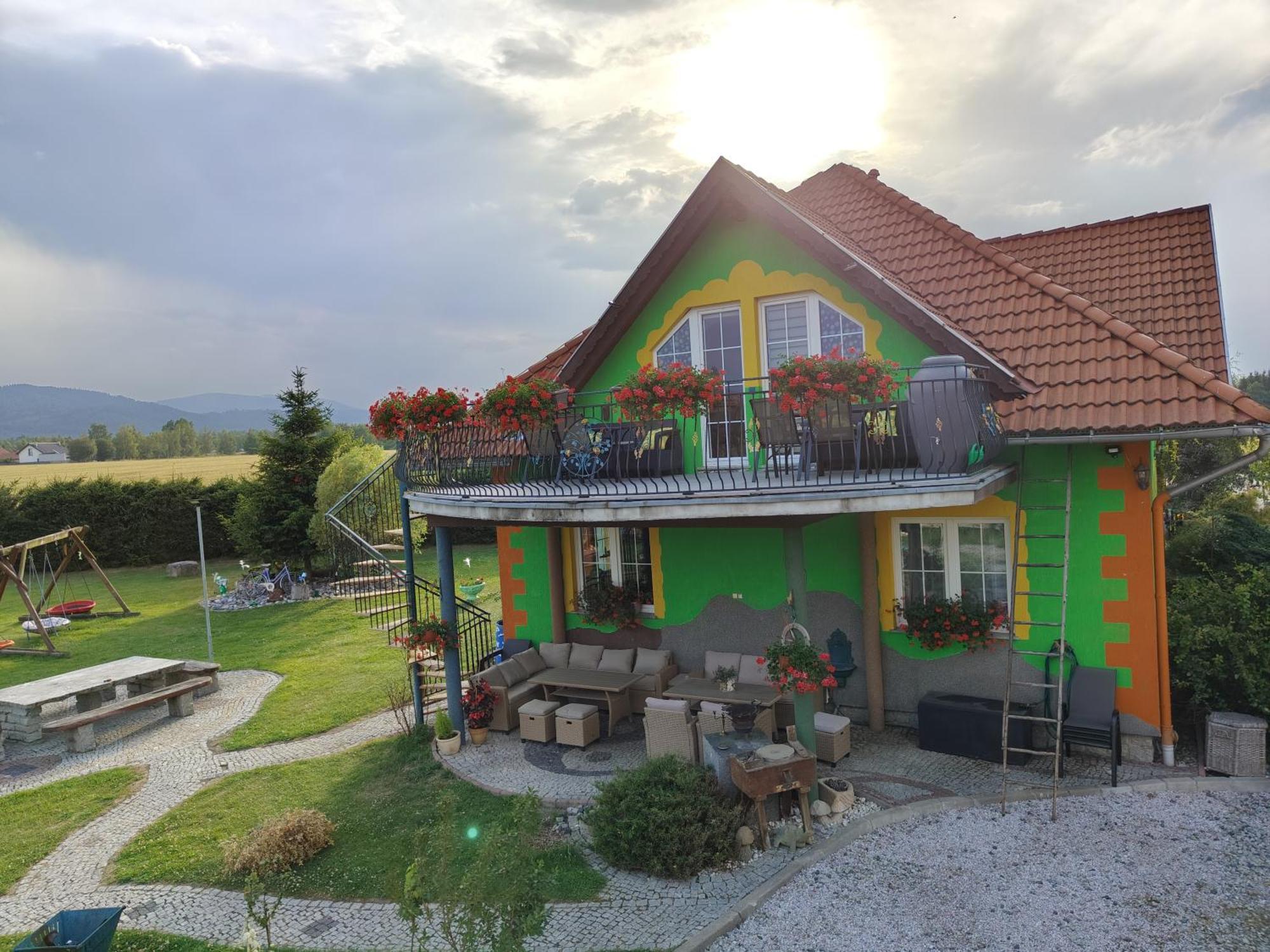 Willa Kolorowa Chata 6 Km Od Karpacza Mysłakowice Exteriér fotografie